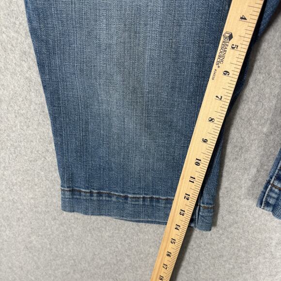 Levis 515 Bermuda Shorts 14P Capri Stretch Pocket Flap Faded Granny‎ 14 Inseam - Picture 8 of 12
